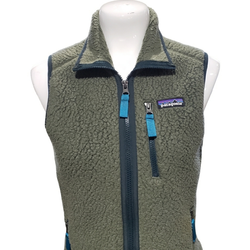 NWOT WOMEN'S PATAGONIA RETRO PILE FLEECE VEST SIZE EXTRA SMALL. - Picture 5 of 10